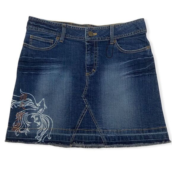 Disney Pirates Of The Caribbean Denim Skirt - Picture 2 of 10
